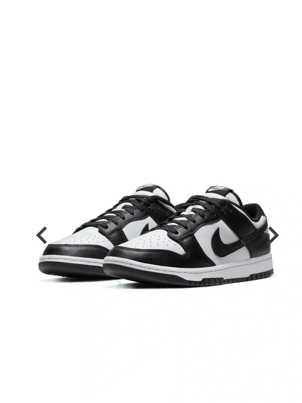 Nike Men’s Black and White Low-Top Sneakers
